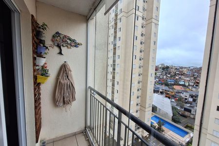 Sacada de apartamento à venda com 2 quartos, 47m² em Parque João Ramalho, Santo André