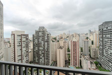 Sacada de kitnet/studio para alugar com 1 quarto, 24m² em Bela Vista, São Paulo