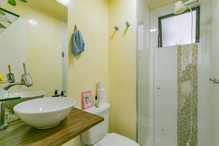 Apartamento para alugar com 64m², 2 quartos e 1 vagaBanheiro Social