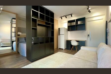 Studio à venda com 34m², 1 quarto e 1 vagaStudio