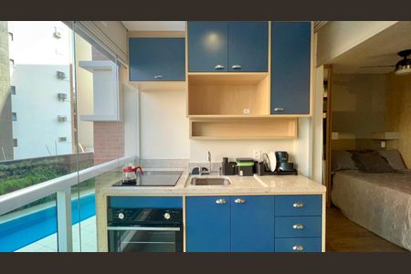 Studio à venda com 34m², 1 quarto e 1 vagaCozinha