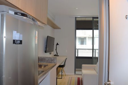 Studio para alugar com 25m², 1 quarto e sem vagaCozinha