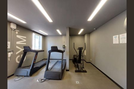 Apartamento para alugar com 36m², 2 quartos e 1 vaga Apartamento para alugar com 36m², 2 quartos e 1 vagaAcademia