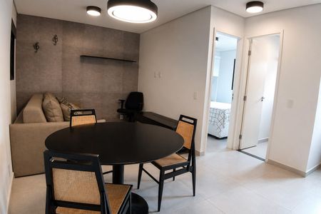 Sala de apartamento para alugar com 1 quarto, 31m² em Bela Vista, São Paulo