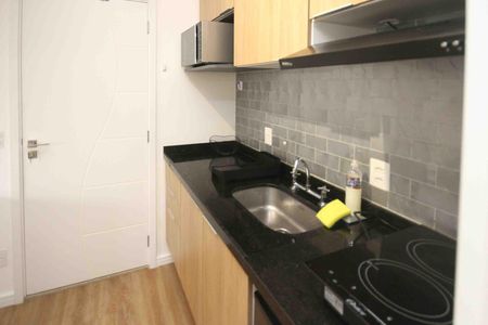 Studio para alugar com 28m², 1 quarto e sem vaga Studio para alugar com 28m², 1 quarto e sem vagaCozinha