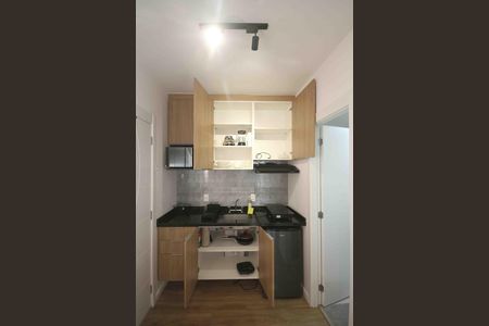 Studio para alugar com 28m², 1 quarto e sem vaga Studio para alugar com 28m², 1 quarto e sem vagaCozinha