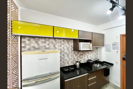 Studio à venda com 24m², 1 quarto e sem vaga Studio à venda com 24m², 1 quarto e sem vagaCozinha