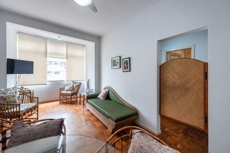 Sala de apartamento para alugar com 2 quartos, 76m² em Aparecida, Santos