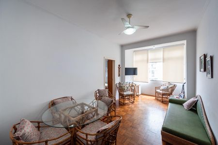 Sala de apartamento para alugar com 2 quartos, 76m² em Aparecida, Santos