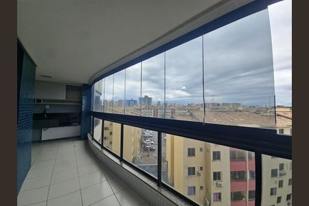Varanda da Sala de apartamento para alugar com 2 quartos, 65m² em Boca do Rio, Salvador