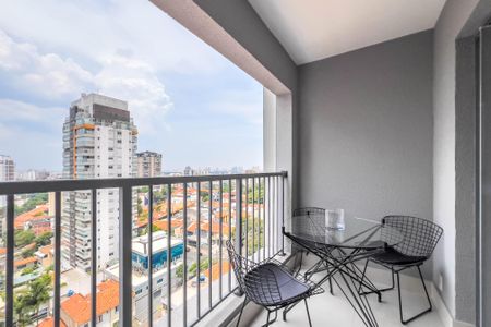 Studio para alugar com 25m², 1 quarto e sem vagaVaranda
