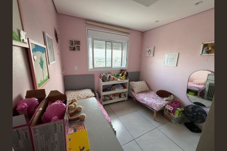 Quarto de apartamento à venda com 2 quartos, 52m² em Vila Scarpelli, Santo André