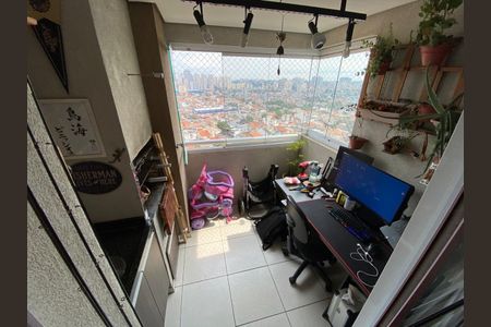 Apartamento à venda com 52m², 2 quartos e 1 vagaVaranda
