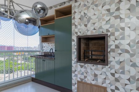 Apartamento para alugar com 100m², 2 quartos e 2 vagasVaranda da Sala