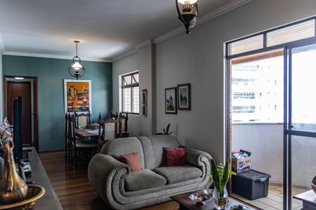 Sala de apartamento à venda com 3 quartos, 115m² em Buritis, Belo Horizonte