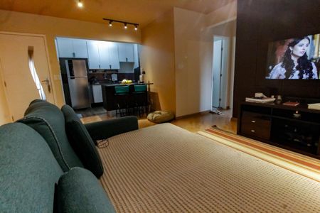Sala de apartamento à venda com 2 quartos, 64m² em Panamby, São Paulo