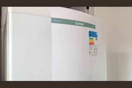 Cozinha de kitnet/studio para alugar com 1 quarto, 15m² em Barra Funda, São Paulo