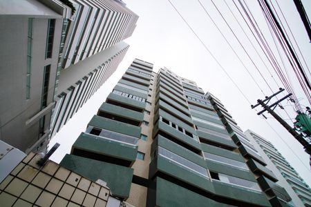 Fachada de apartamento para alugar com 1 quarto, 85m² em Canto do Forte, Praia Grande