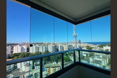 varanda  de apartamento para alugar com 3 quartos, 120m² em Rio Vermelho, Salvador