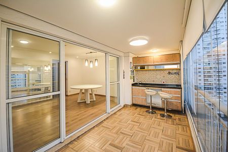Apartamento para alugar com 107m², 2 quartos e 2 vagas Apartamento para alugar com 107m², 2 quartos e 2 vagasSacada