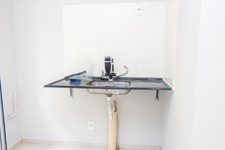 Apartamento à venda com 34m², 2 quartos e sem vaga Apartamento à venda com 34m², 2 quartos e sem vagaCozinha e Área de Serviço