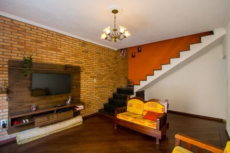 Sala de casa à venda com 3 quartos, 157m² em Vila Bastos, Santo André