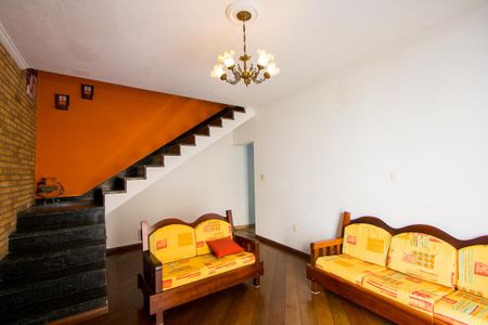 Sala de casa à venda com 3 quartos, 157m² em Vila Bastos, Santo André