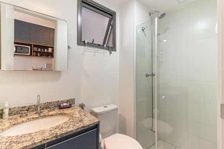 Apartamento para alugar com 54m², 1 quarto e sem vaga Apartamento para alugar com 54m², 1 quarto e sem vagaBanheiro