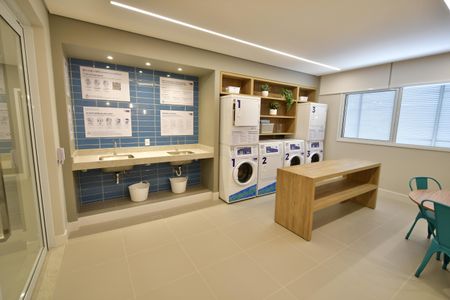 Studio à venda com 41m², 1 quarto e 1 vagaLavanderia