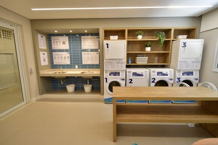 Studio à venda com 41m², 1 quarto e 1 vagaLavanderia