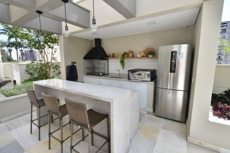 Studio à venda com 41m², 1 quarto e 1 vagaÁrea comum - Churrasqueira