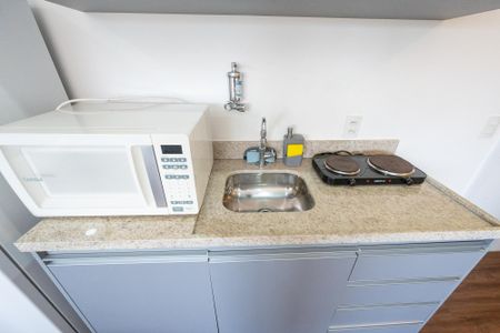 Studio para alugar com 27m², 1 quarto e sem vagaCozinha