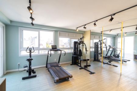 Studio para alugar com 32m², 1 quarto e sem vagaÁrea comum - Academia