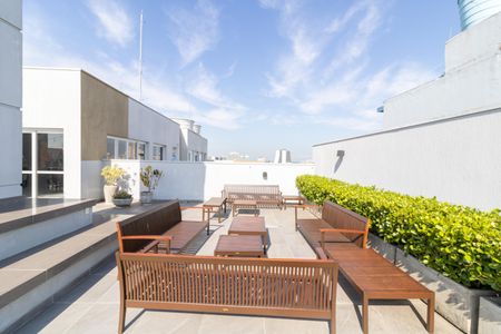 Studio para alugar com 32m², 1 quarto e sem vagaTerraço