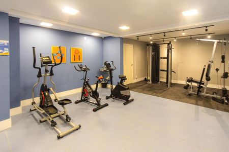 Apartamento para alugar com 39m², 2 quartos e 1 vaga Apartamento para alugar com 39m², 2 quartos e 1 vagaÁrea comum - Academia