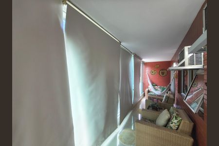 Varanda da Sala de apartamento à venda com 3 quartos, 86m² em Pechincha, Rio de Janeiro