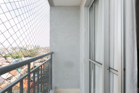 Varanda da Sala  de apartamento à venda com 2 quartos, 51m² em Cidade Líder, São Paulo