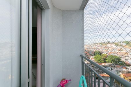 Varanda da Sala  de apartamento à venda com 2 quartos, 51m² em Cidade Líder, São Paulo