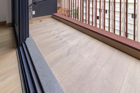 Studio para alugar com 28m², 1 quarto e sem vagaSacada