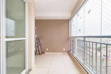Varanda de apartamento para alugar com 2 quartos, 59m² em Pari, São Paulo