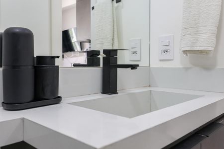 Apartamento para alugar com 25m², 1 quarto e sem vagaBanheiro do Studio