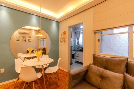Sala de apartamento à venda com 1 quarto, 39m² em Farroupilha, Porto Alegre