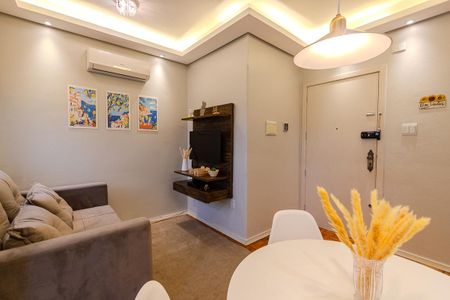 Sala de apartamento à venda com 1 quarto, 39m² em Farroupilha, Porto Alegre