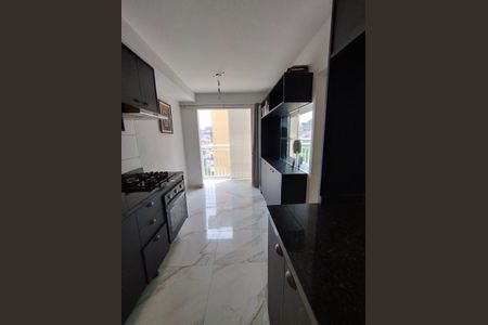 Cozinha de apartamento à venda com 1 quarto, 29m² em Ferreira, São Paulo