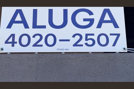 Placa FEWQ-964 de casa para alugar com 1 quarto, 35m² em Jardim Nossa Senhora do Carmo, São Paulo