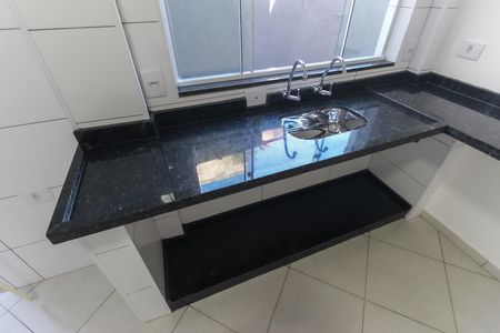 Sala/Cozinha de casa para alugar com 1 quarto, 35m² em Jardim Nossa Senhora do Carmo, São Paulo