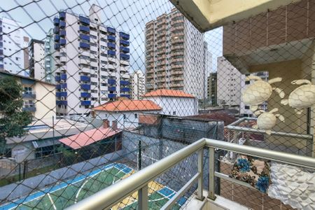 Sacada  de apartamento para alugar com 1 quarto, 40m² em Aviação, Praia Grande