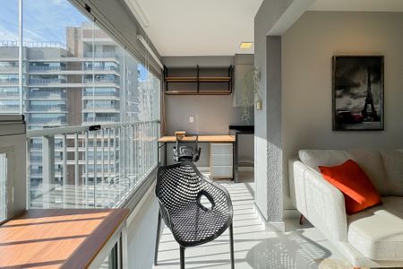 Apartamento à venda com 47m², 1 quarto e 1 vagaVaranda da Sala