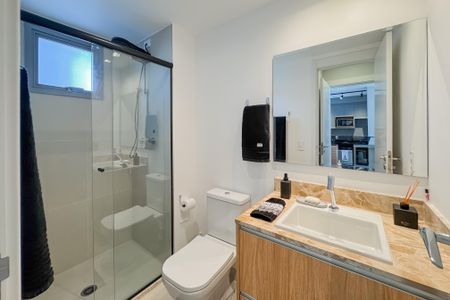 Apartamento à venda com 47m², 1 quarto e 1 vagaBanheiro da Suíte