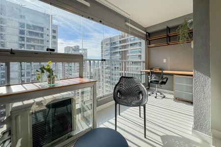 Apartamento à venda com 47m², 1 quarto e 1 vagaVaranda da Sala